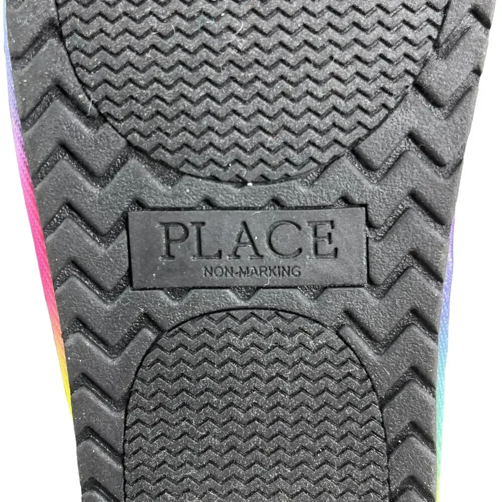 Children's Place Girls Rainbow Low Faux Suede Black Booties 4 New